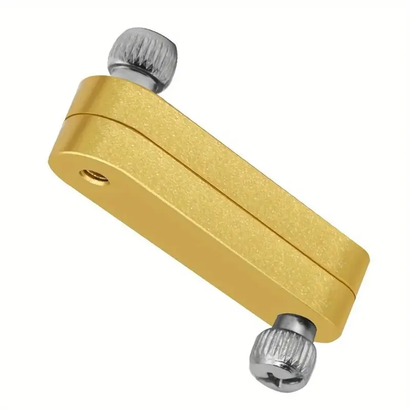 AA73 Steel Ruler Positioning Block Adjustable Thickness Ruler Stop Fence Woodworking Rulers Limit Block Scribing Tool