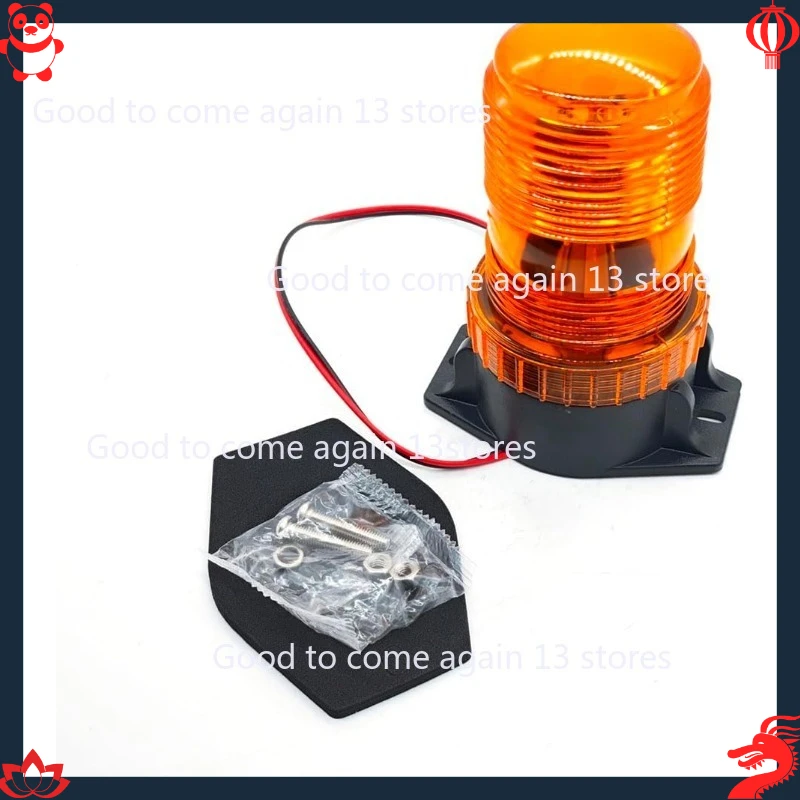 1PC 12-24V 48V 60V 80V 30 LED High Power Emergency Warning Flash Strobe Light Beacon for Forklift Truck School Bus Yellow