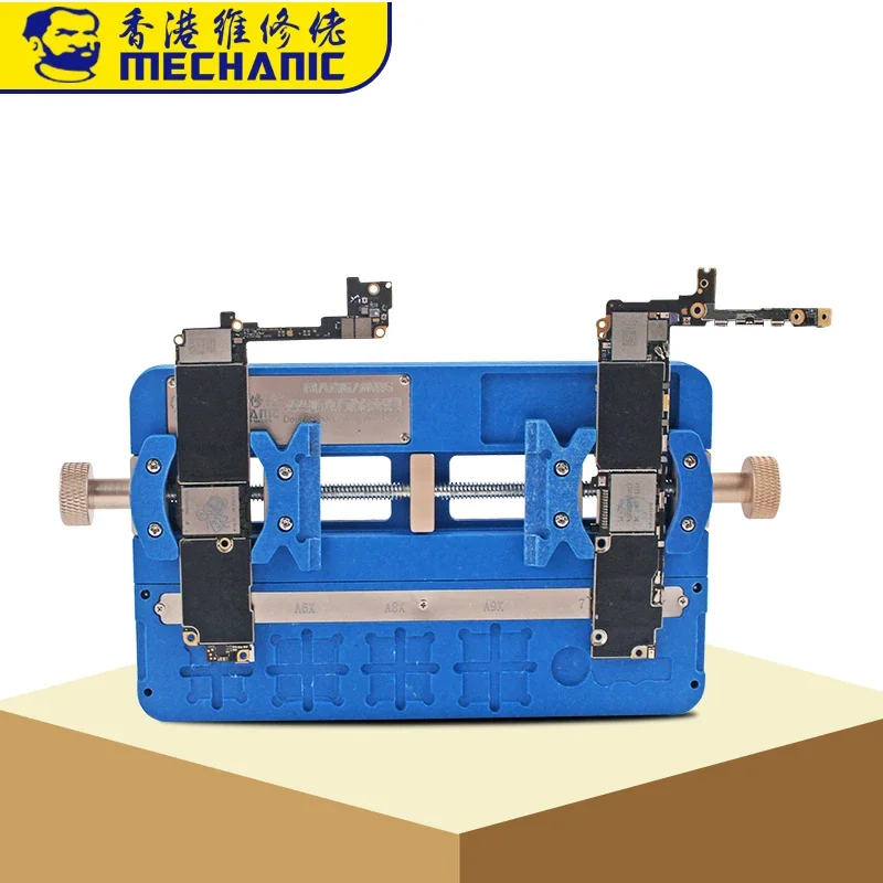 

MECHANIC MR6 Multifunctional Dual Bearing Fixture Chip BGA Main Board Fixture Positive Negative Plate Base Welding Repair Tools