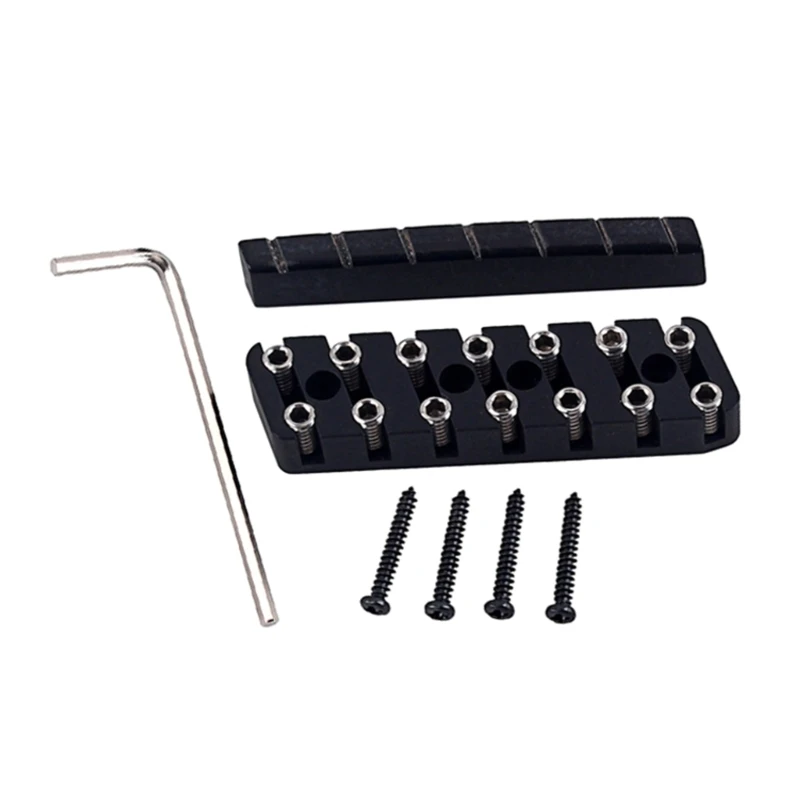 6/7/8 String Tremolo Lock System Locking Nut Accessories Lightweight Headless Guitar Bridge Portable Music Elements Guitar Parts