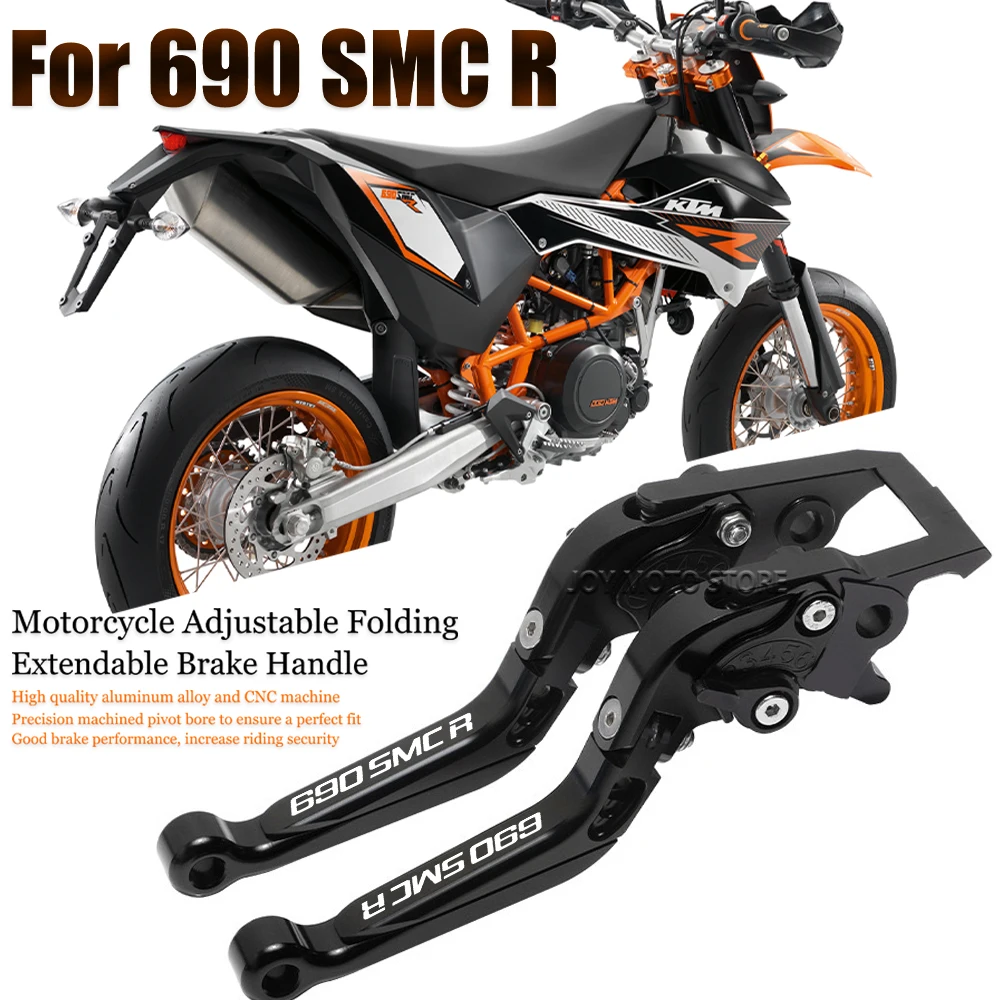 For 690SMC R 690smc r 690 smc r 2019 Motorcycle Accessories CNC Adjustable Folding Extendable Brake Clutch Levers Handle