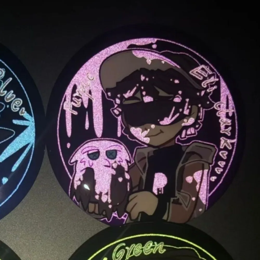 Identity V Game Brooch Cartoon Character Ganji Gupta Eli Clark Naib Subedar Reflection Tinplate Round Bar Badge Accessries Gifts