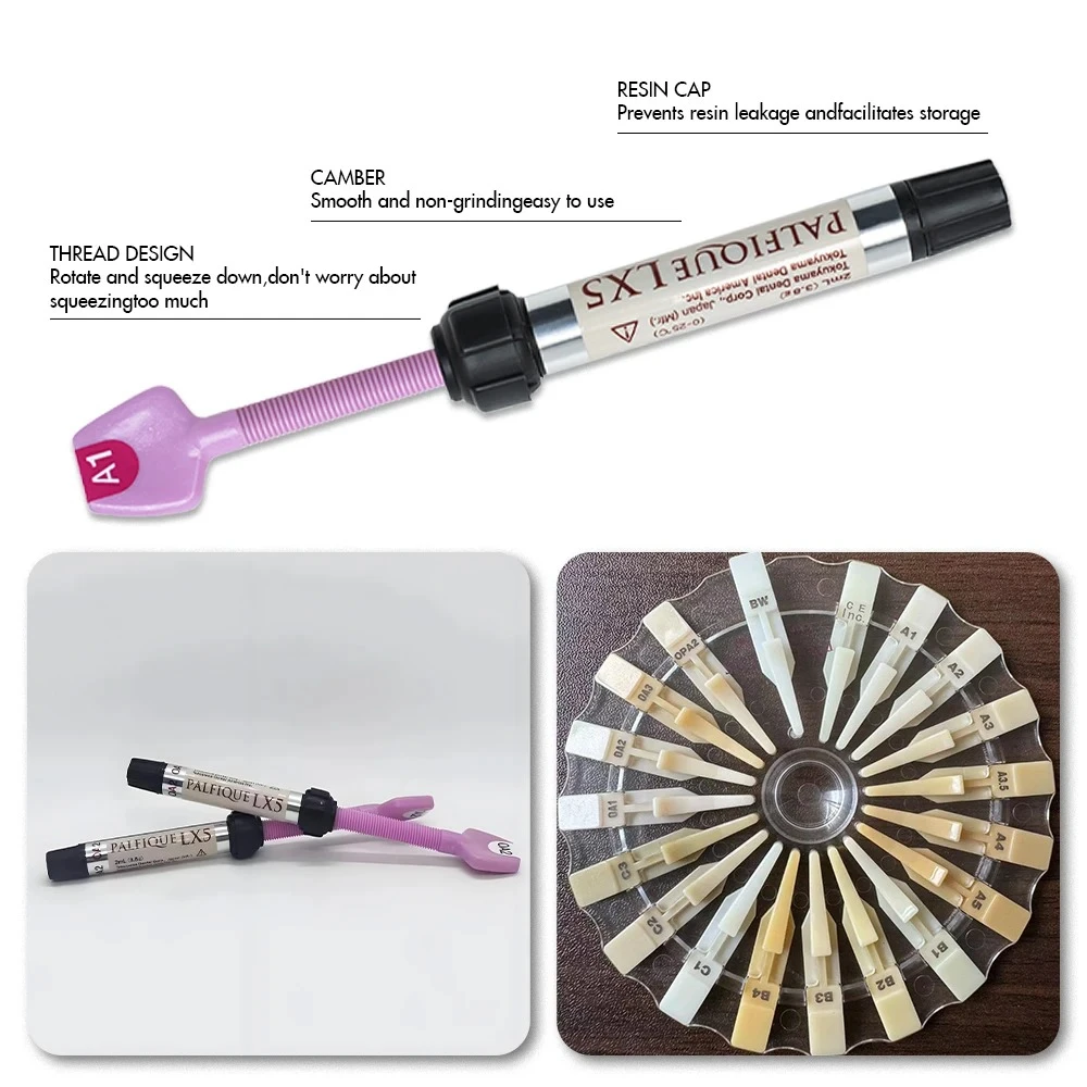 Dental Tokuyama Estelite LX5 Composite Resin  Quick Light Cure for Direct Restoration Filling Materials