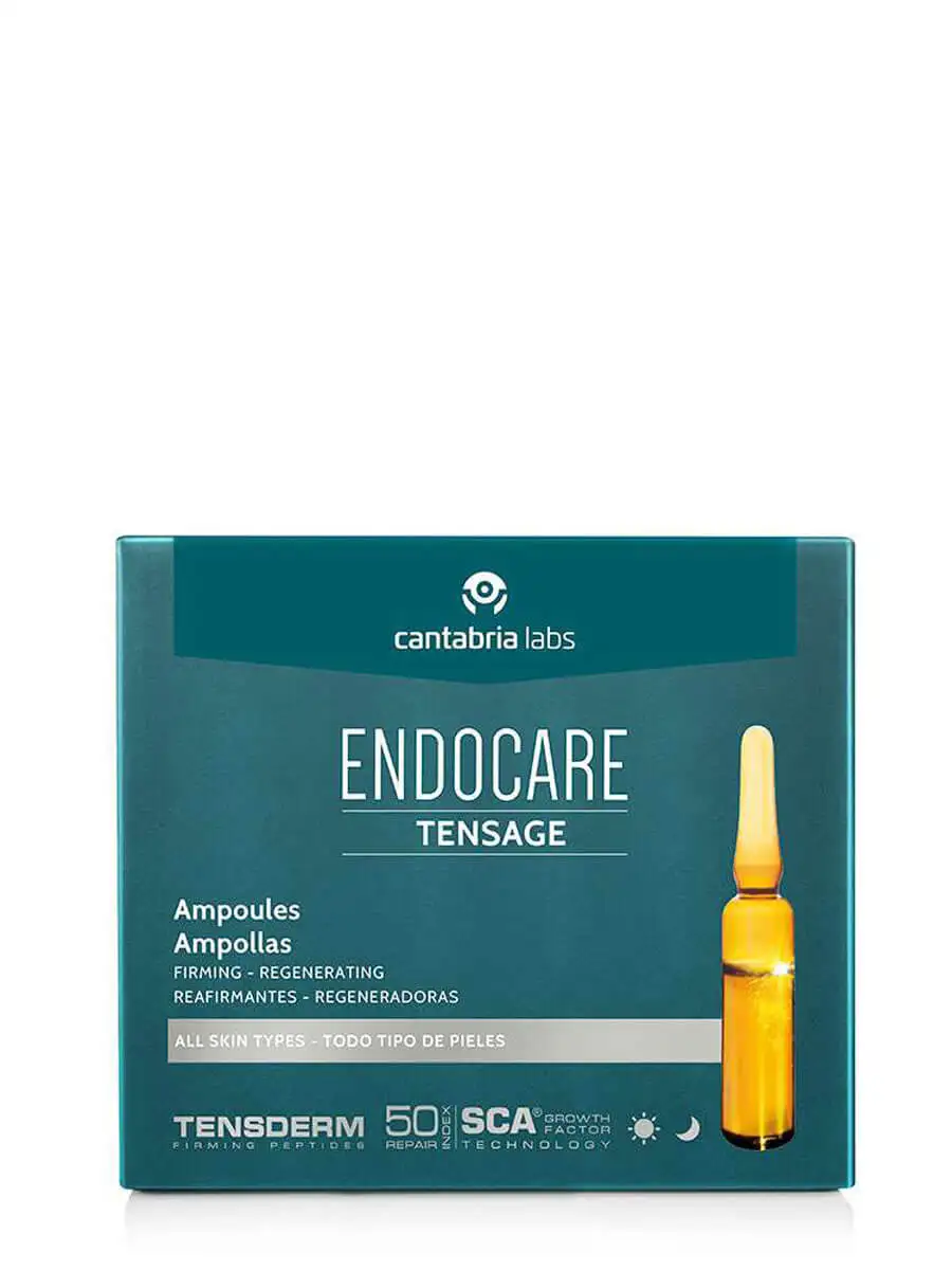 Endocare tensage 20 2 ml ampoules-Regenerating and firming ampoules with botox effect for all skin types