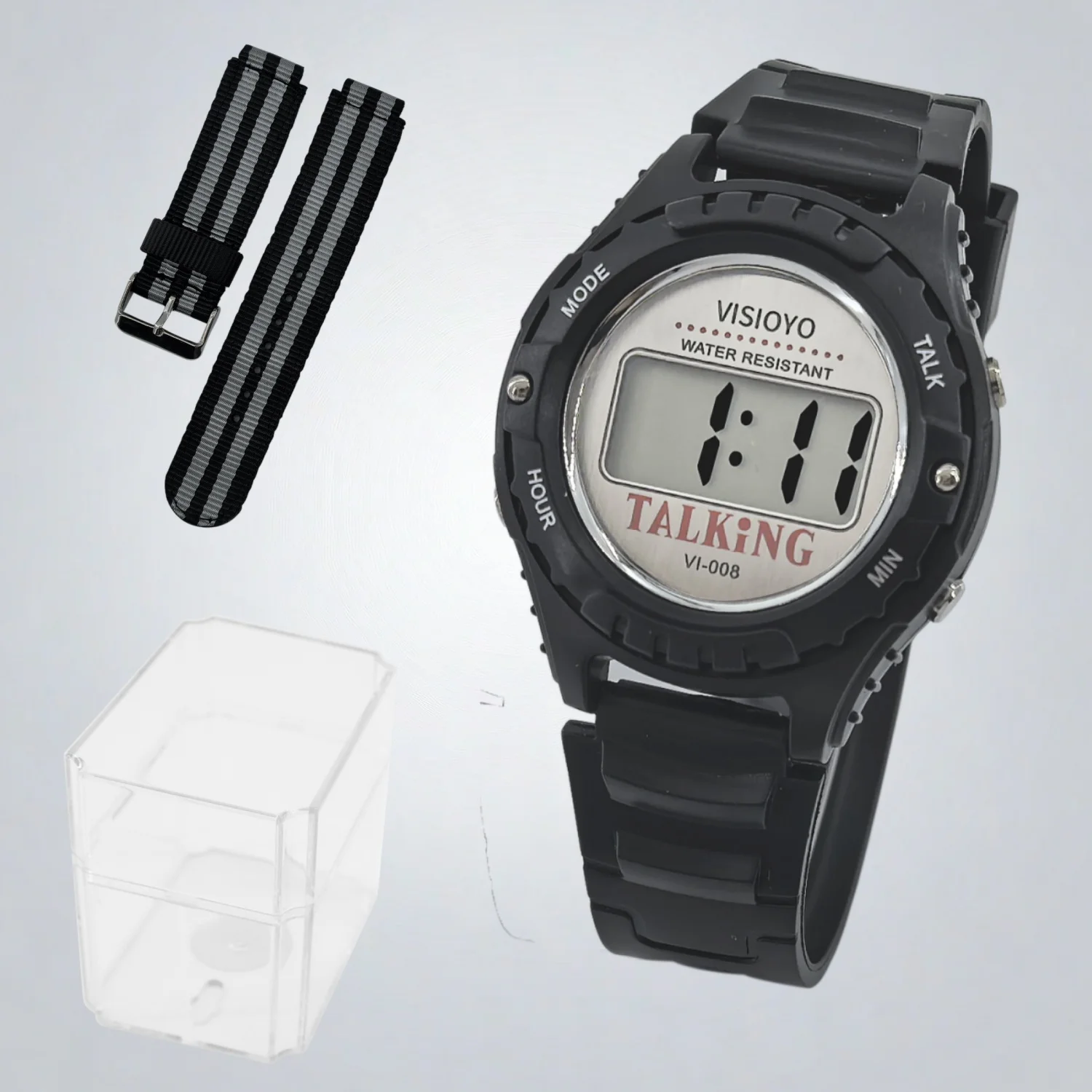 ロシア語を話す時計---ナイロンギフト-vi-008tn