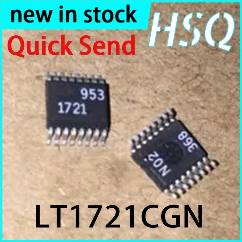 1PCS LT1721CGN LT1721 Quad Channel Analog Comparator SSOP-16 Package