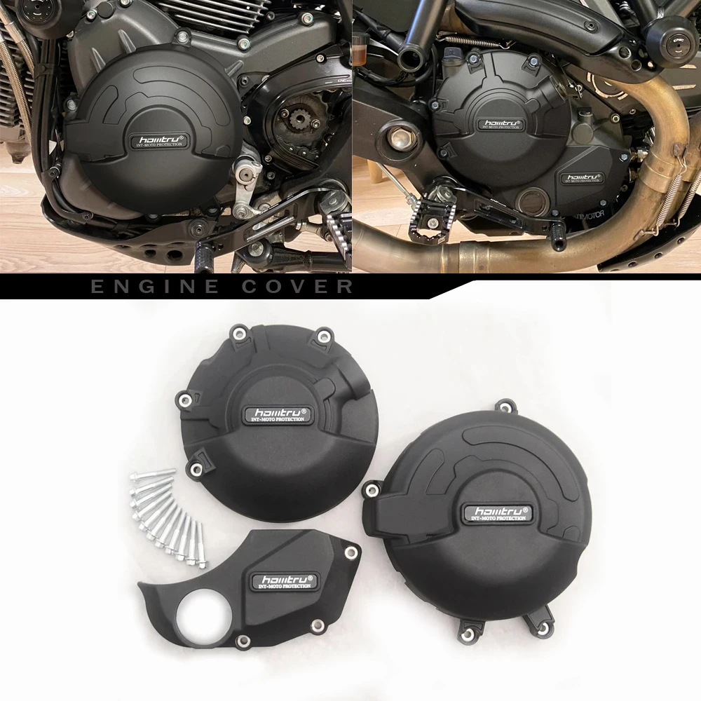 HOMTRU  For Ducati Scrambler 800 2015-2018 Scrambler 400 2016-2020 Engine Protection Cover