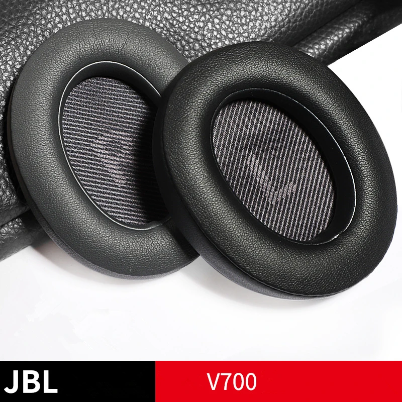 Protein Leather Ear Pads Replacement Ear Covers for JBL EVEREST 700 V700BT Headphone Earpads, Headset Ear Cushion Repair Parts