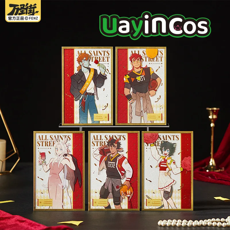 

Original All Saints Street Acrylic Shikishi Colored Paper Collection Board Ornament Ninth Anniversary Series AnimeGame Toy Kids