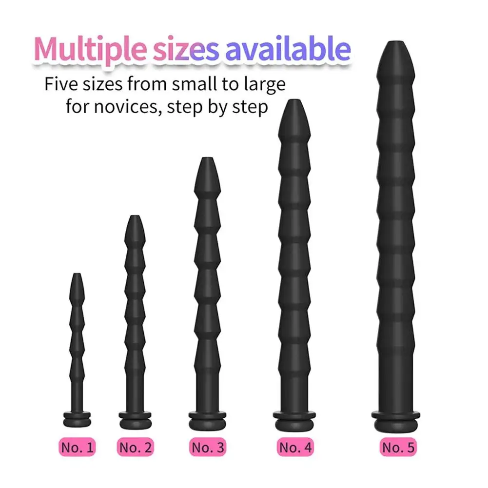 ذكر سيليكون مجرى البول المكونات أنبوب الإحليل توسع سيليكون القذف تأخير الحصان العين مجرى البول قضيب تحفيز لعبة الجنس للرجال