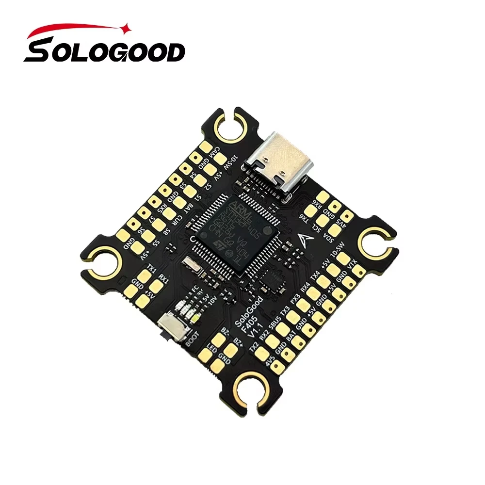 SoloGood F405 60A Stack / 55A Stack ICM42688P F405 FC 6S BLS 55A / BLS 60A / 8S BLS 80A 4in1 ESC 30.5X30.5mm 2-6S لطائرة بدون طيار FPV