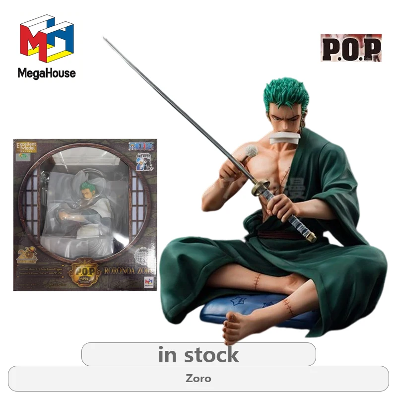 เมกะเฮาส์ ออริจินัล พอร์เทรต ออฟ ไพเรทส์ ซีรีส์ S.O.C  ฟิกเกอร์ พอตคาส ดี.เอซ\ซาบ\โซโร\ทราฟัลการ์ ลูโอ แบบไม่สามารถขยับได้ ของเล่นสะสม