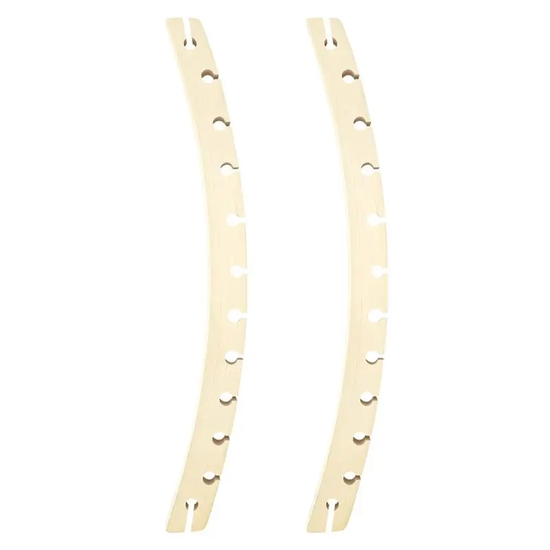 Best-Replacement Parts- Detachable 19.69 Inch 12 Hole Wooden Hammock Spreader Bars(2Pcs) For Outdoor Hanging Hammocks
