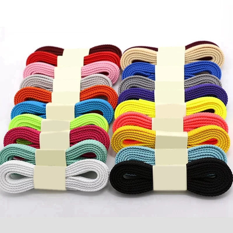 1Pair NB Thickened Classic Shoelaces for Sneakers Flat Shoelace Casual Sports Laces Basketball Shoes Strings 100/120/140/160CM image 6