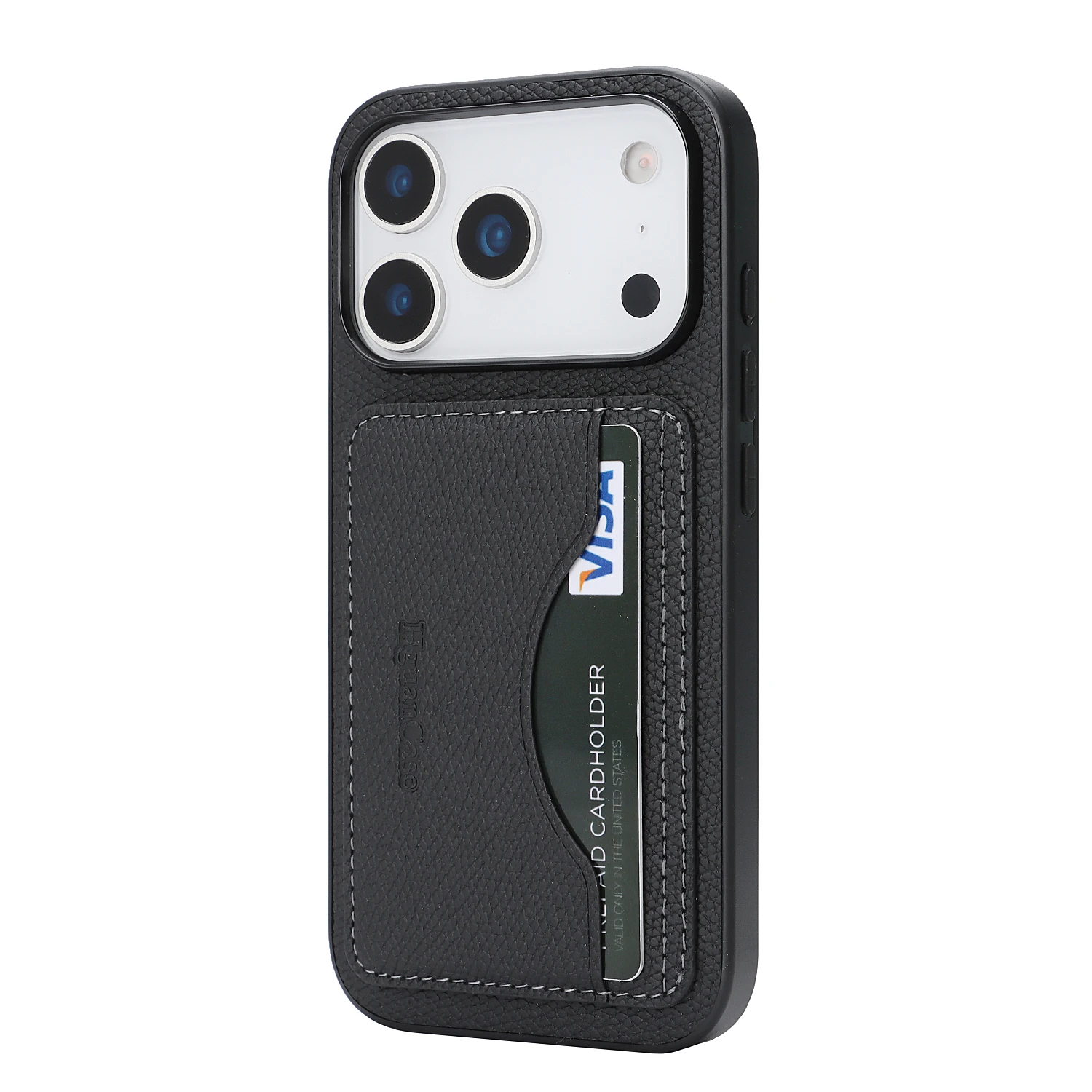Anti-Fall Leather Case Cards Bag Kickstand Wallet Case For iPhone 17 Promax 16 Pro Max 15 Plus 14 13 12 17e 16e Phone Cover