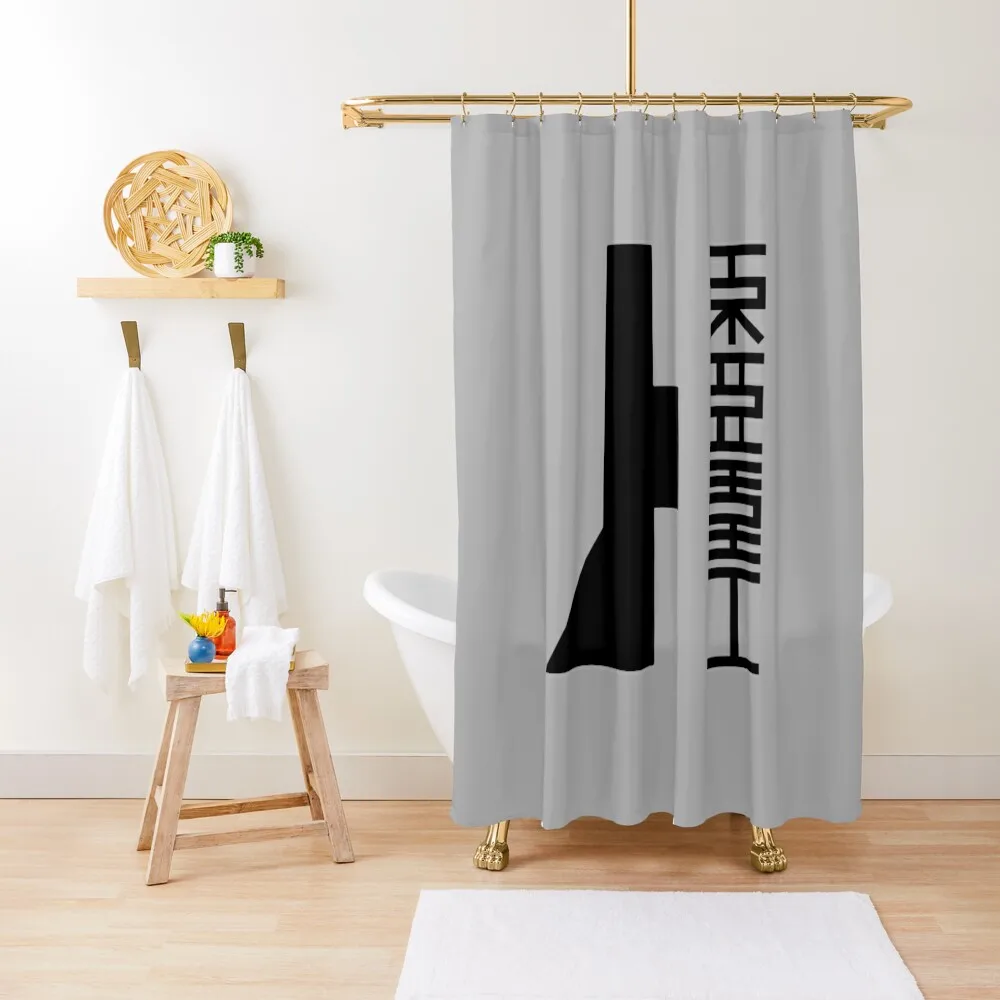 

TOA HEAVY INDUSTRIES (Black Logo) Shower Curtain Shower For Bathroom For Bathrooms Bathroom Deco Curtain
