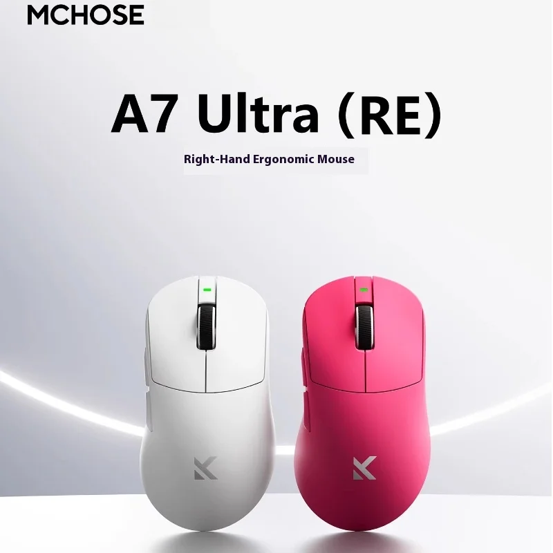 

Mchose A7 Ultra Re Gaming Mouse Triple Mode Bluetooth Paw3950 Computer Gaming Office Work Wireless Connectivity And Precision