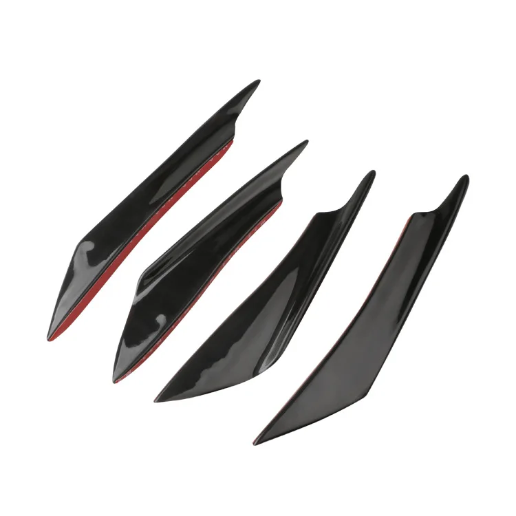 

General Motors EVO injection molded air knife pair black automotive exterior modification accessory injection molded air knife