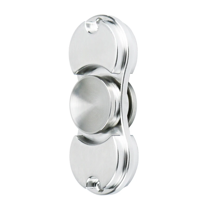 Spinner du bout des doigts en cuivre pur EDC, acier inoxydable, doigt de décompression rotatif, décompression en métal, jouet pour garçon adulte