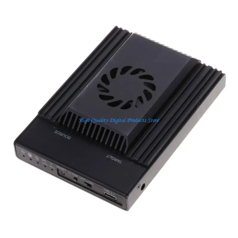 U2JE M.2 Solid Disk Drive Box Box SSD Поддержка NVME USB3.2 10 Гбит / с двойной отсек