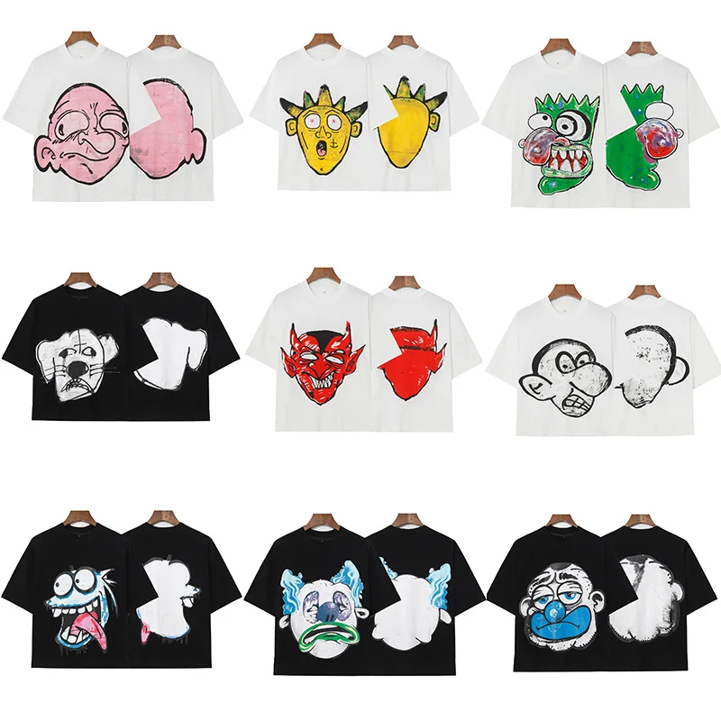 

Billionaire Summer New Fun Animal Print Casual Oversized Short-Sleeve T-Shirt for Men