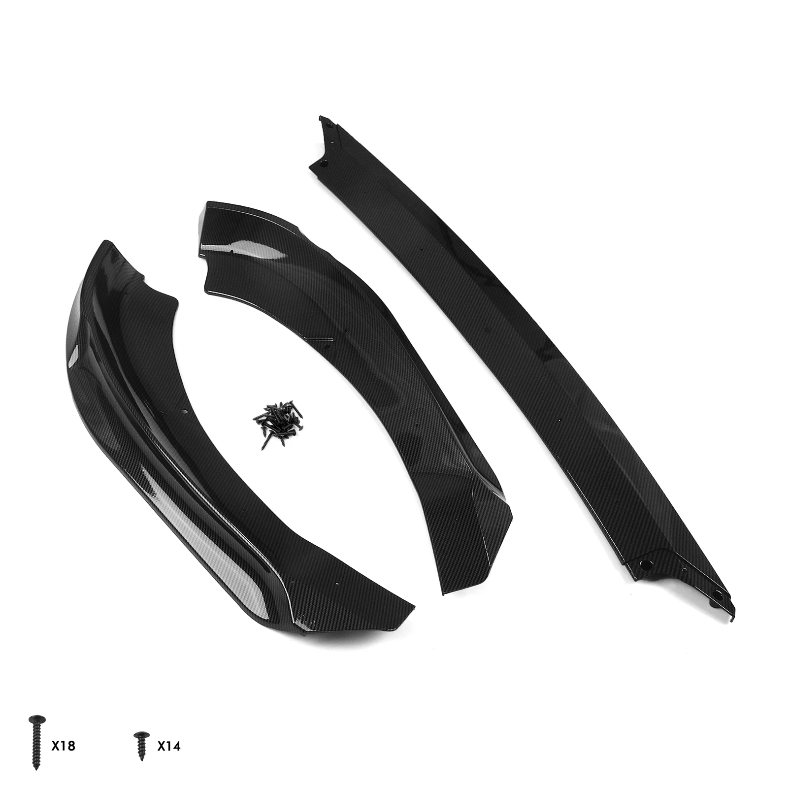 

Car Front Bumper Lip Spoiler Splitter For Hyundai Genesis Coupe 2 Door 2013 2014 2015 2016 Chin Lip Protection Guard Cover