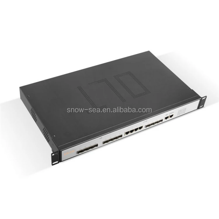 FTTH 8 PON Port EPON OLT with WEB Management Function