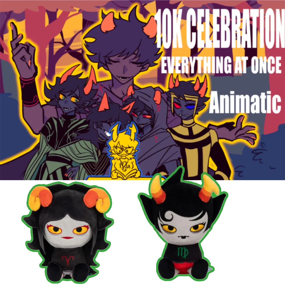 

Игра Homestuck, плюшевая игрушка Vriska Serket, плюшевая аниме, коллекция мягких кукол, приятные детские подарки на день рождения, Рождество