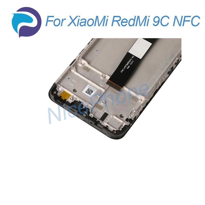 For RedMi 9C NFC LCD Display Touch Screen Digitizer Assembly Replacement 6.53" M2006C3MNG RedMi 9C NFC Screen Display LCD