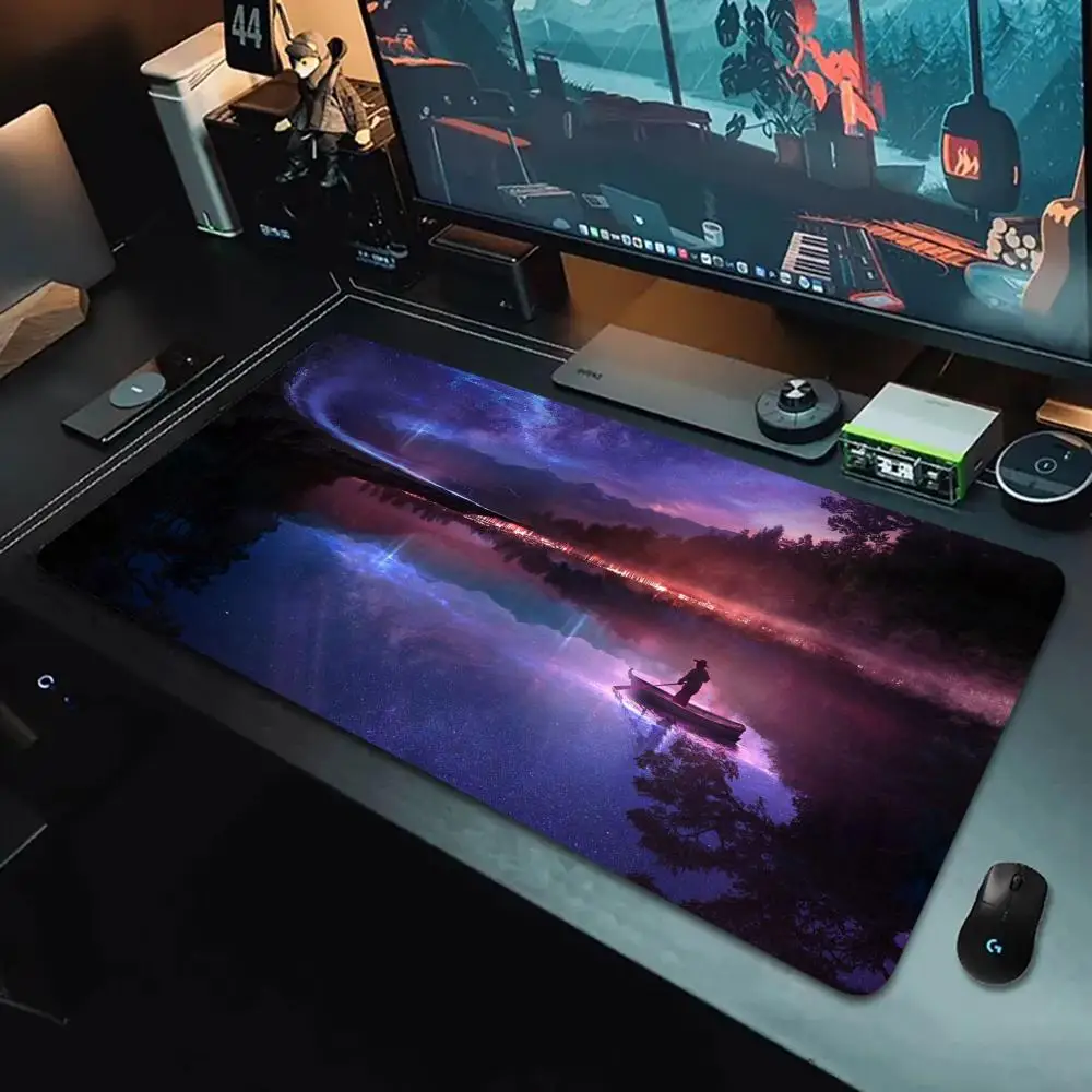 

Landscape series mousepads high-quality computer keyboard pads, rubber anti-slip carpet, desktop decoration