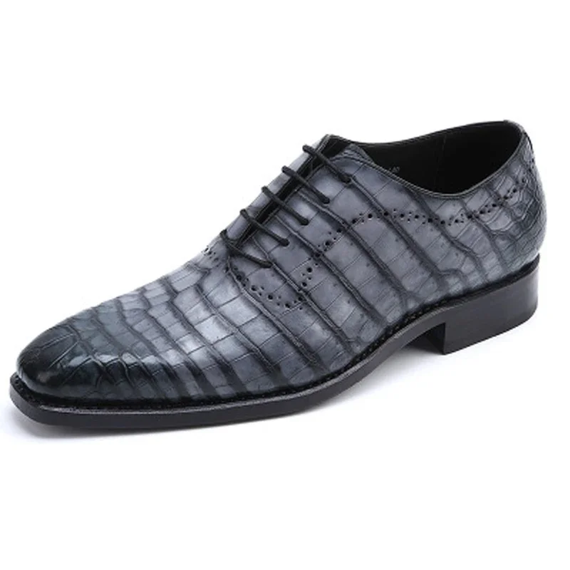 jineyu new men shoes  business  lace-up leather = Single  leather sole