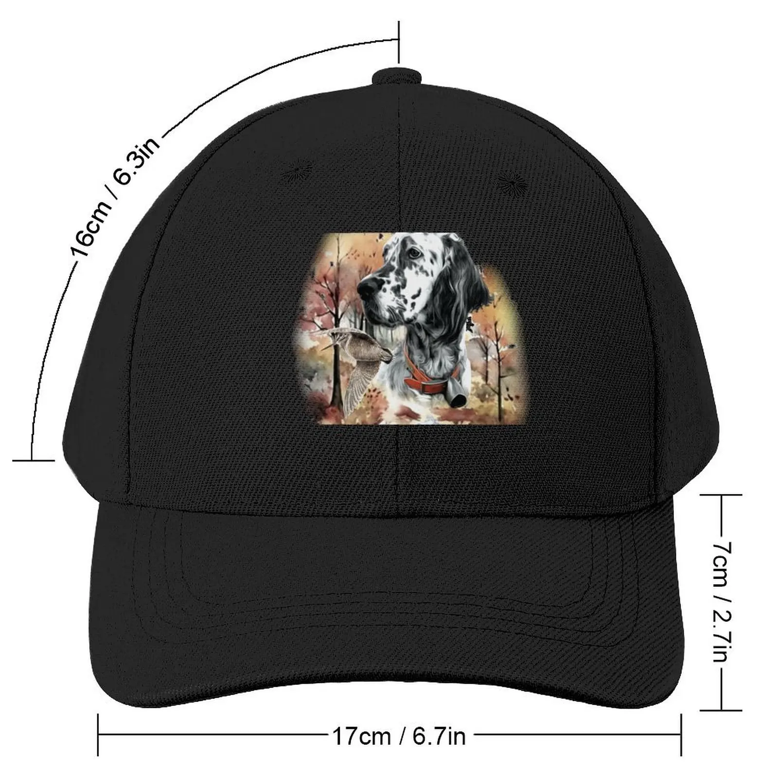 Woodcock hunting with a setter , Art Baseball Cap Hat Man For The Sun Hood |-F-| Men's Baseball Women's