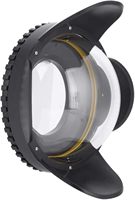 CANMEELUX Wide Angle Dome Port Rechangeable housing Fisheye for Seafrogs TG7,TG6,TG5,TG4,A6000,A63000,A6400,A7 II,A7S ...