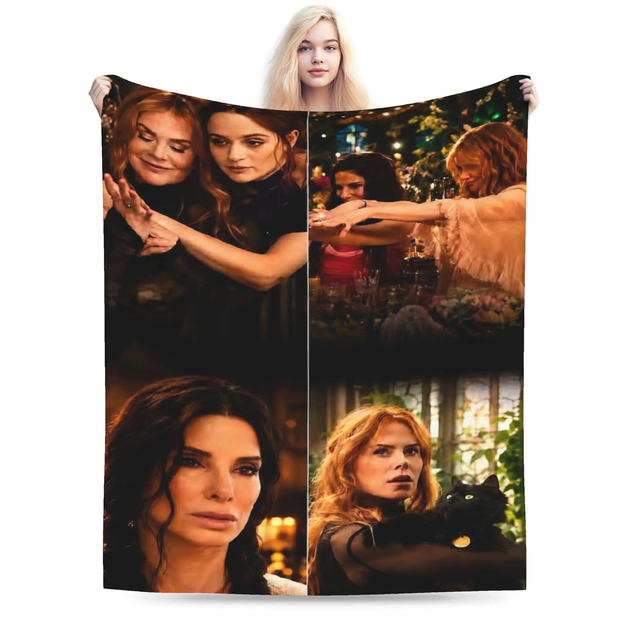 Practical Magic 2 Movie 2026 Gift Blanket For Men Women Super Soft Cozy  Throw Blankets for Sofa 50x60 Inches Multi-size