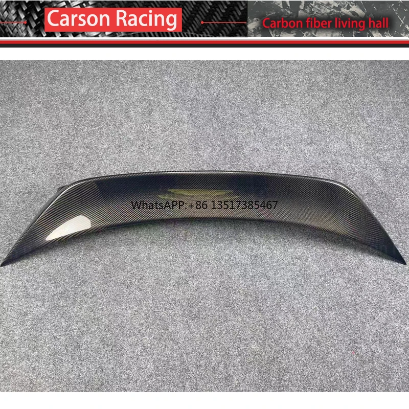 High Quality Real Carbon Fiber Spoiler Wing Trunk Lip for 2009-2016 Porsche for Panamera 970 Stylish Rear Boot Cover Car Styling