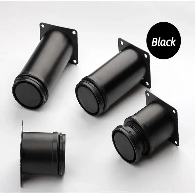 Stainless Steel Furniture Support Legs, Adjustable Sofa Feet, Bed Legs, Table Couch DIY Heightening Load-Bearing Accessories
