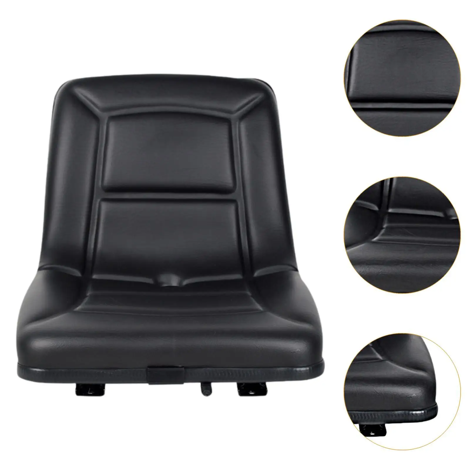 Forklift Seat Tractor Seat Repair Parts Sturdy Scratch Resistant Ergonomic Comfortable for Dozer Skid Loader Tractor Backhoe