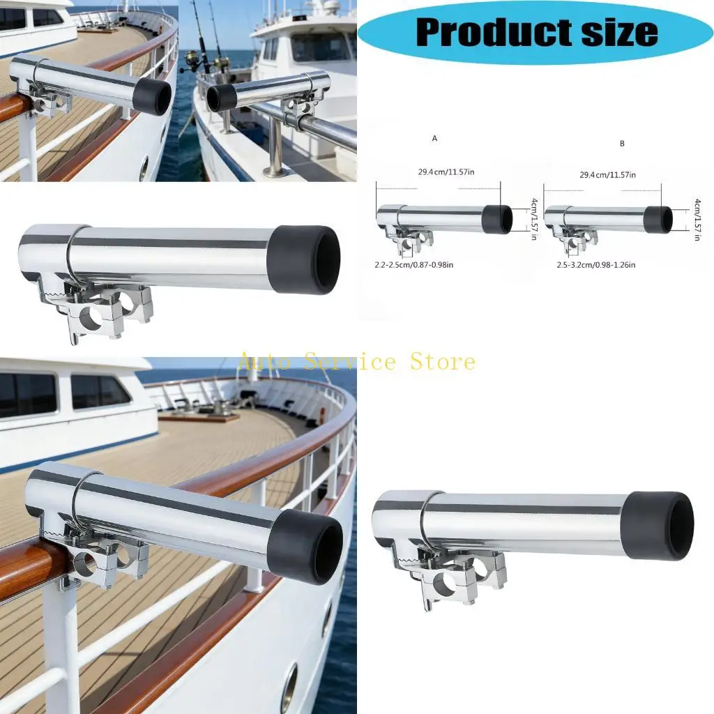

462A Adjustable Fishing Poles Support Clamp On Fishing Rod Holder for Boat