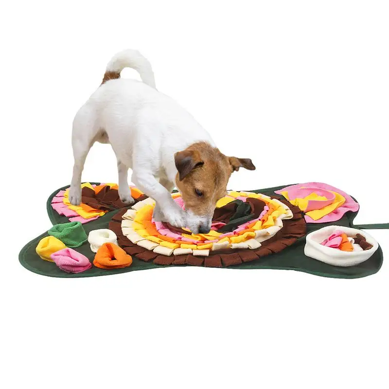 

Dog Sniff Mat Pet Sniffing Mat Dog Training Toy Interactive Dog Training Pad Pet Slowing Feeding Intelligence Mat For Pet Supply