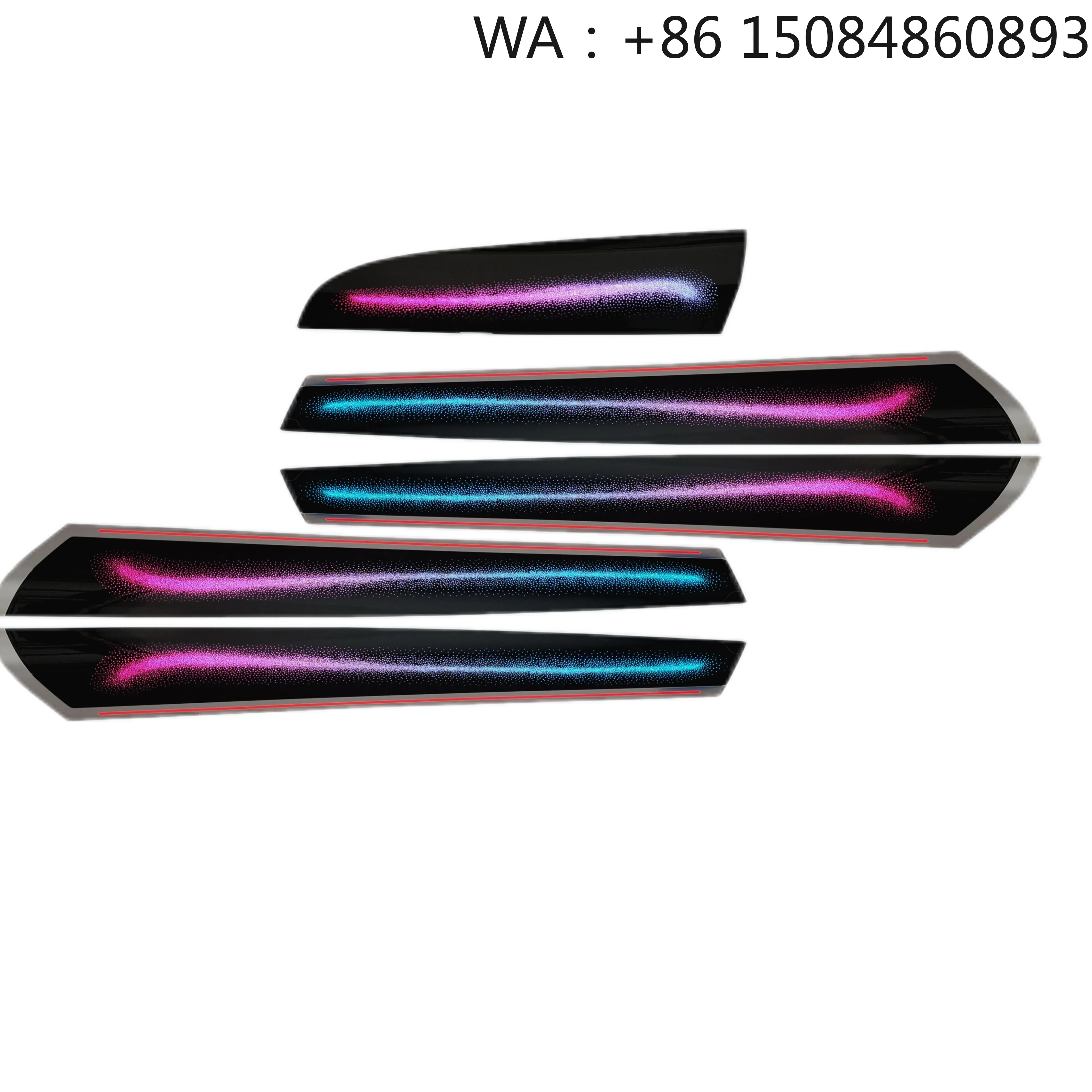 Galaxy Style Car Ambient Light Panel LED Interior Atmosphere Strip Accessories for 2012 2017 X3 X4 F25 F26 Old Model