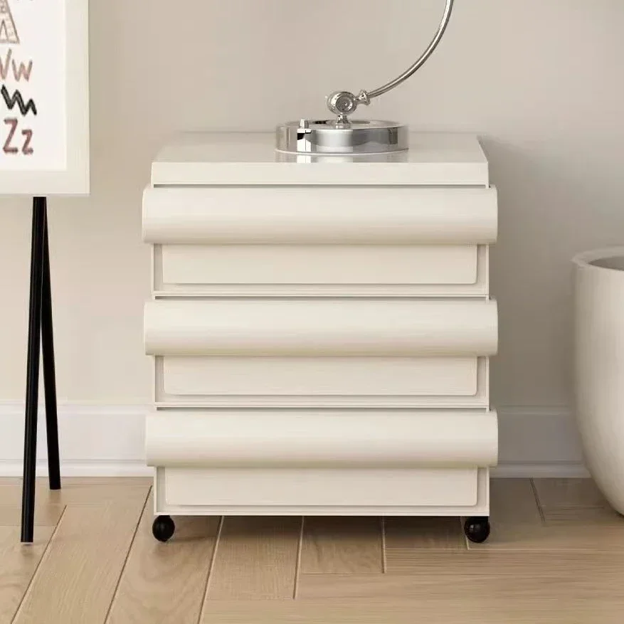 Nordic Creative Bedroom Free Color Matching Bedside Table Home Living Room Light Luxury Multi-layer Drawer Storage Side Cabinets