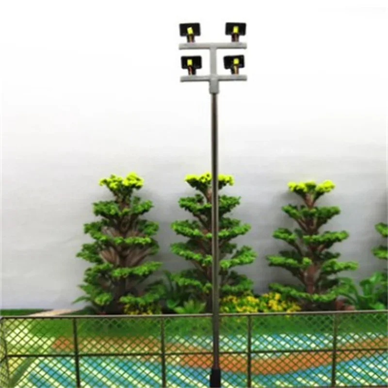 Ręcznie wykonane zabawki rzemieślnicze Miniaturowe klocki do budowania Zestaw świateł ulicznych w skali Ho