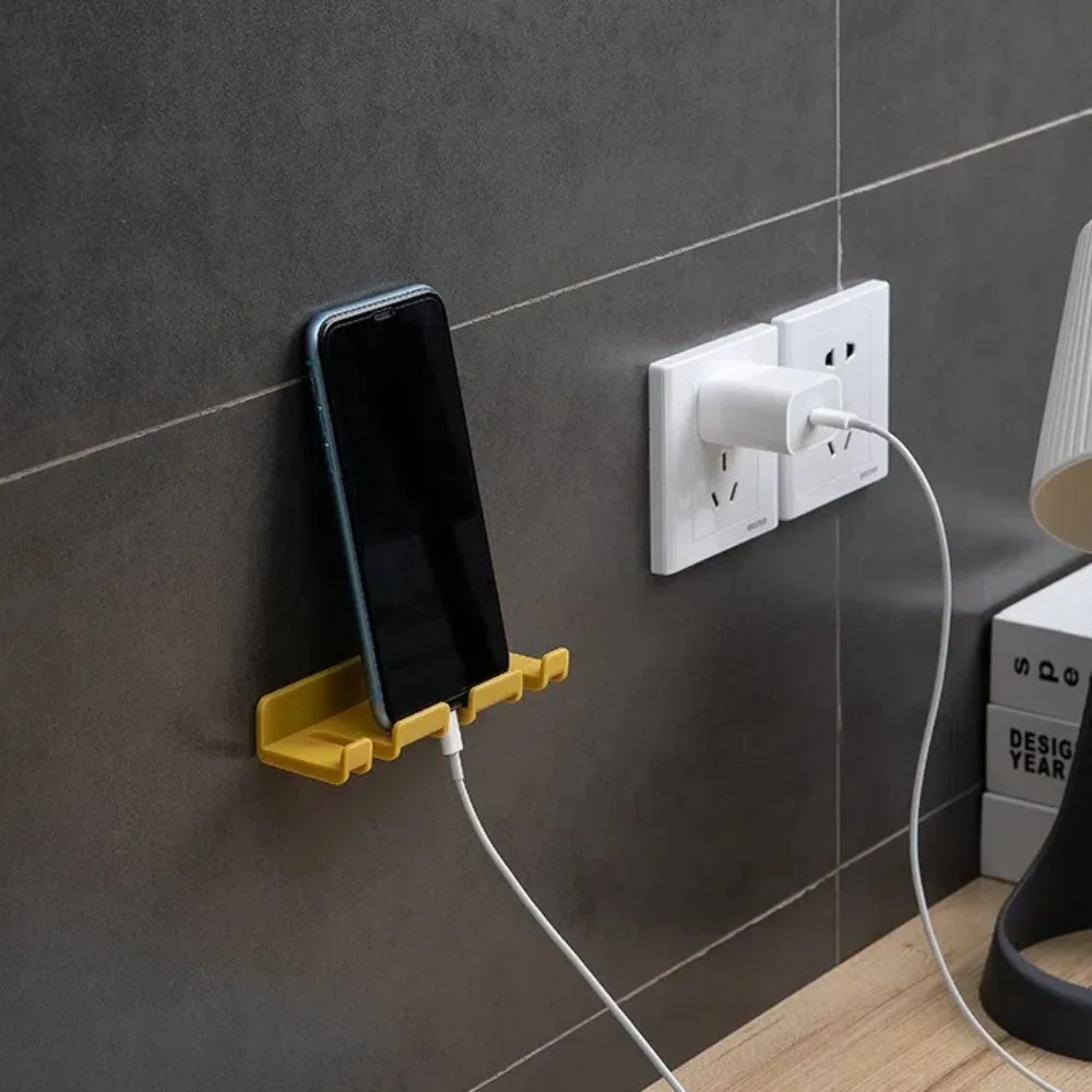 Quality Hanger Wall Storage Hook Waterproof Self-adhesive Power Plug Bracket Multifunctional Hanging Rack