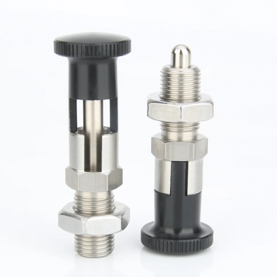 

Self-locking index plunger m8 MJ210-C Stainless Steel/Carbon Steel knob plunger index plunger m12 m16