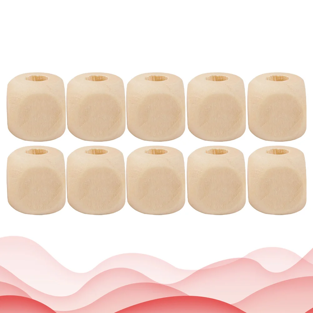 

100Pcs Light Brown Wooden Beads Smooth Finish DIY Beads Set for Handmade Jewelry Craft Projects Creative DIY Bead Accessories