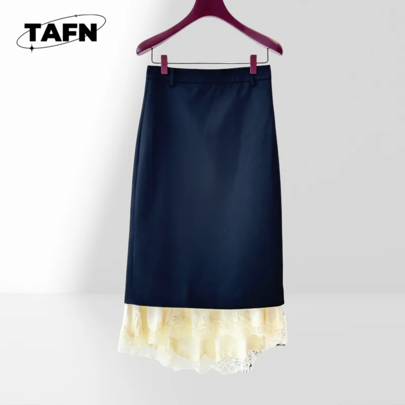 

Versatile Midi Skirt with Pockets – Comfortable & Practical for Daily Wear Comfortable Stretch Skirt – Elastic FitAF2623