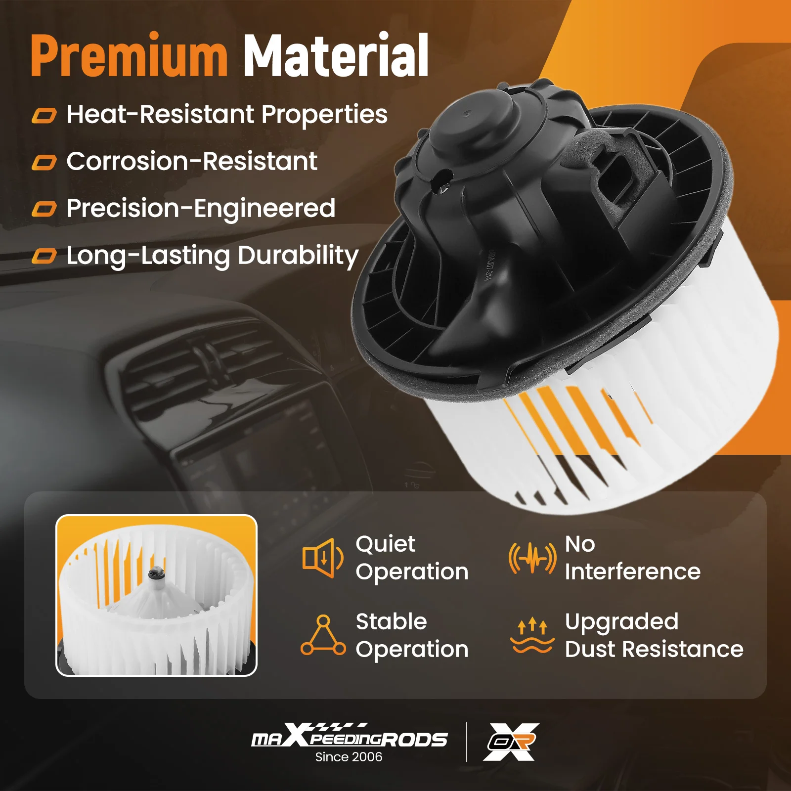 

HVAC Blower Motor for Chevrolet Silverado 1500/2500/3500 for Avalanche 1500/2500