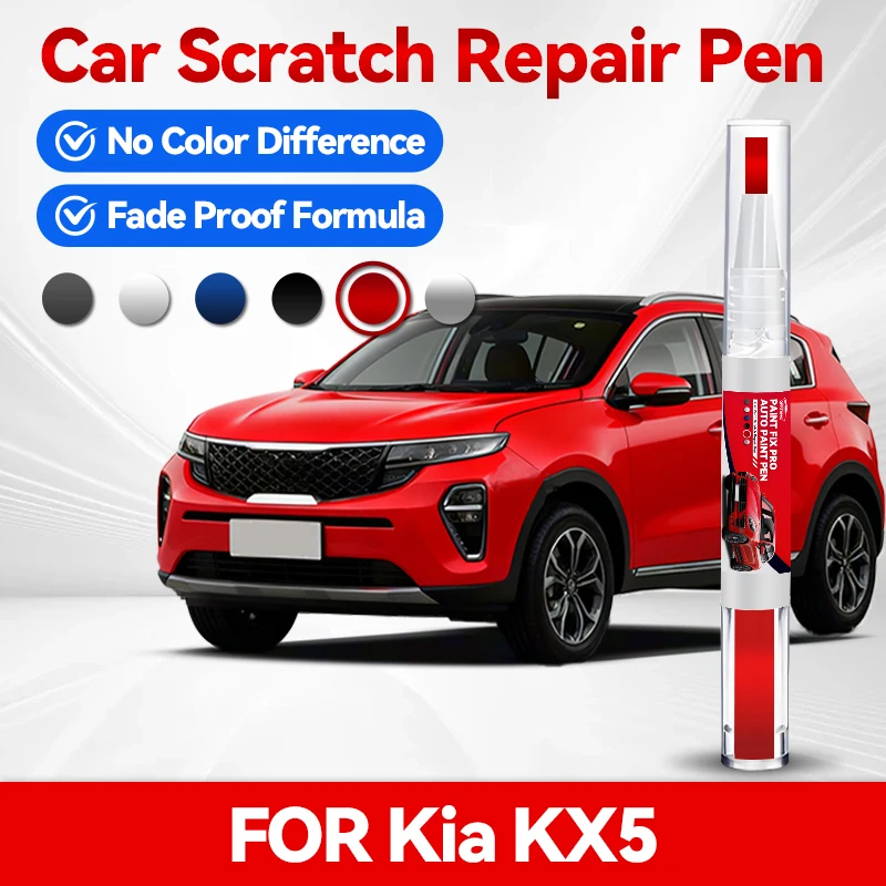 

Ручка-карандаш для подкраски колесных дисков 2026 Hot Wheel для Kia KX5, средство для ремонта царапин, аксессуары для авто, черный, белый, зеленый, серебристый