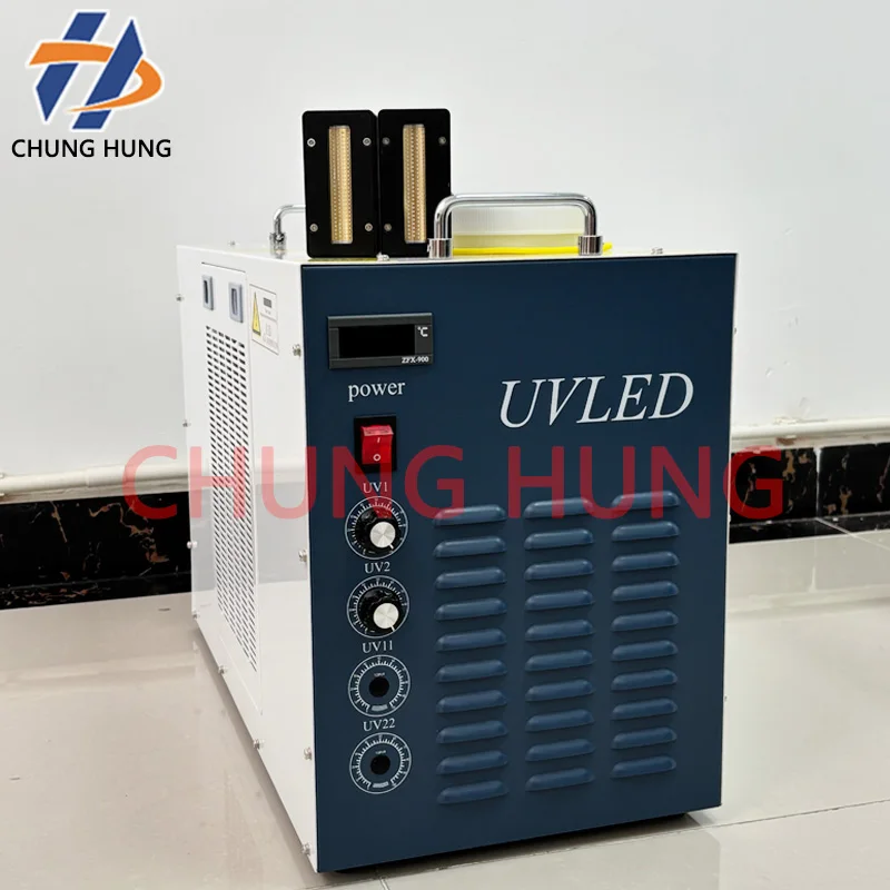 

LED UV curing lamp UV flatbed printer inkjet printer high-power water-cooled UV curing lamp 7015 water-cooled complete set