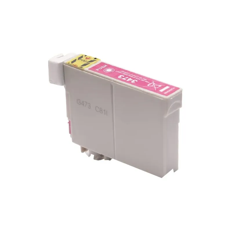 Alternative ink cartridge EPSON MAGENTA E3473 - E3463, replaces a C13T34734010 n ° 34XL / C13T34634010 n ° 34 XET3473C imprimirbien.com